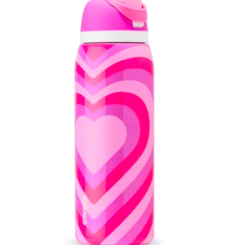 Owala limited release ColorDrop I ❤️ U You Hearts Tumbler 40oz Water Bottle